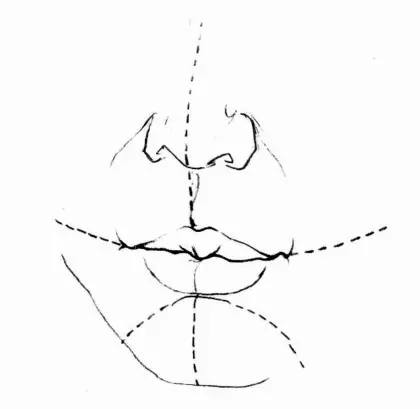 名家素描作品嘴巴解析欣赏